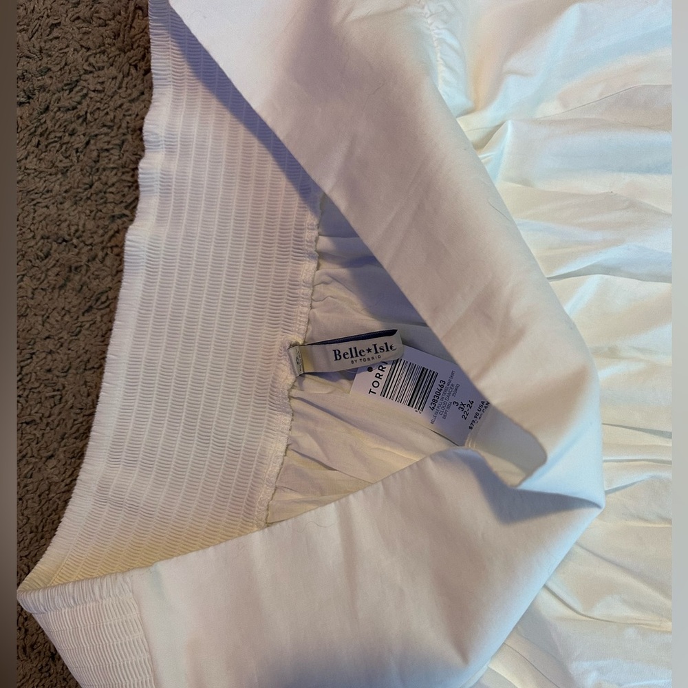 Torrid White A-Line Skirt - Picture 6 of 7